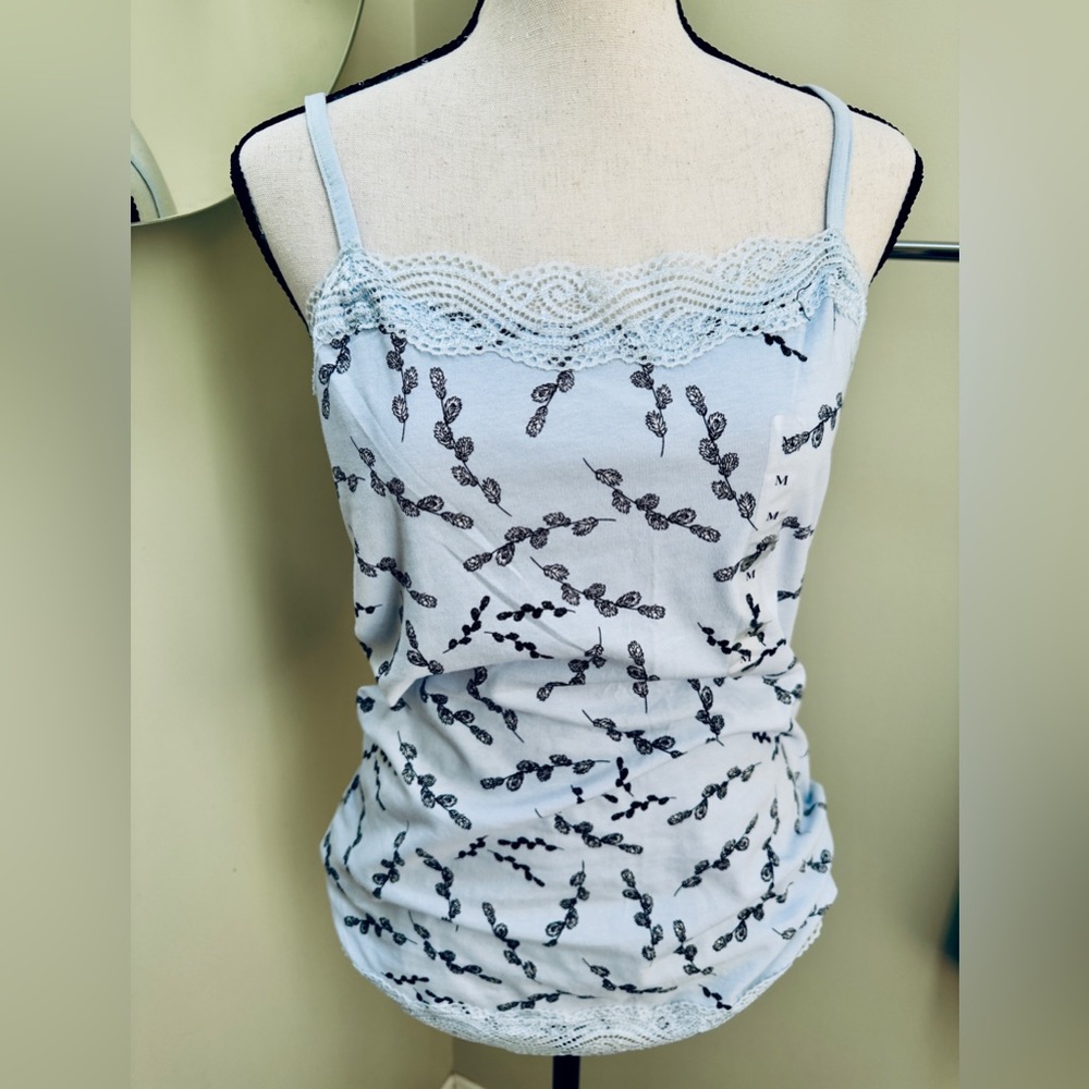 New With Tag, Ann Taylor baby blue camisole, size Medium